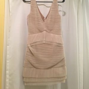 BCBG Max Azria ‘Sven’ mini dress in champagne